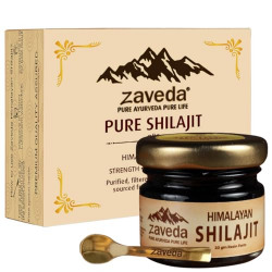 ZAVEDA Shilajit Resin 20g, Original & Pure Hiamalayan Shilajit/Shilajeet to Boost Performance, Power, Stamina, Endurance and Strength With Fulvic Acid & 85+ Trace Minerals - 20g