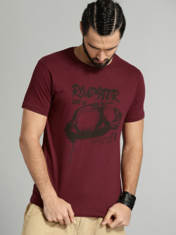 Roadster Men T-shirt Starts At 119