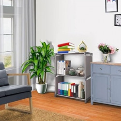 Dazzy Plastic Open Book Shelf