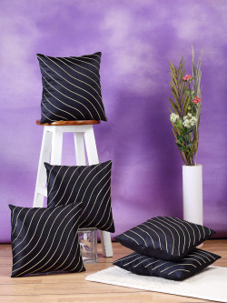 DREAM WEAVERZ Set of 5 Square Cushion Covers from 299