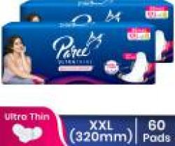 Paree Ultra XXL Size Sanitary Pad  (Pack of 60)