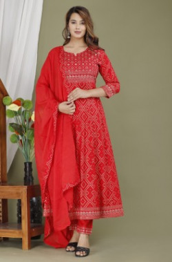 KT fashion Women Kurta Pant Dupatta Set