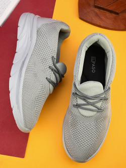 El Paso Men Running Foam Lace Up Non-Marking Shoes