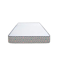 Aart Dr Smith Memory Foam Dual Comfort Back Pain Relief Mattress, Queen Bed Size (72x60x6), White (MD-112)
