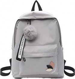 Nishaa Fashion Backpack for Girls | Best Gifts for Girls | College Bag for Girls | Stylish Backpack for Women |Stylish Latest Ladies Backpack fashion (grey)