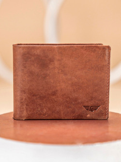 Red Tape Textured Leather Wallet