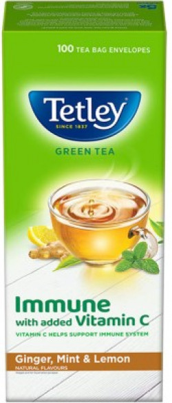 Tetley Immune  Tea Bags Box(100 Bags)