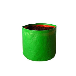 Time2Plant Home Gardening Grow Bags 12x12 Inch | Green Colour HDPE Grow Bags| Eco-Friendly Plant Grow Bags| Both Outdoor & Indoor | (Pack of 4)