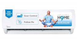 Midea 2 Ton 3 Star AI Gear Inverter Split AC (Copper, Convertible 4-in-1 Cooling,HD Filter with Auto Cleanser, 2024 Model,SANTIS PRO DELUXE, MAI24SD3R32F0,White)