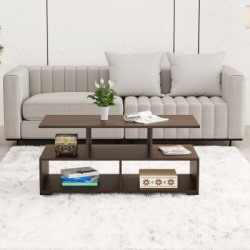 BLUEWUD Victor Coffee Console Table