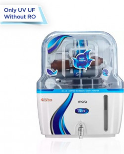 MarQ by Flipkart Innopure UV without RO 12 L UV + UF + Minerals + Copper Water Purifier(White and Blue)