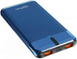 PTron 10000 mAh 22.5 W Power Bank(Blue, Lithium Polymer, Fast Charging for Mobile)