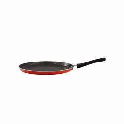 Neelam Non-Stick Dosa Tawa, 27 cm (5 Coated)- Induction Friendly, Orange