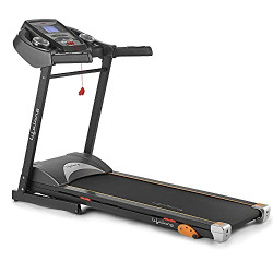 Lifelong LLTM135 Fit Pro Manual Incline 2HP - 4HP Peak DC Motorised Treadmill for Home Use, 14Km/Hr Speed| 90 Degree Foldable | Free Installation Assistance