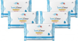 baby Dove Rich Moisture Wipes|| 72wipes - Pack of 5(5 Wipes)