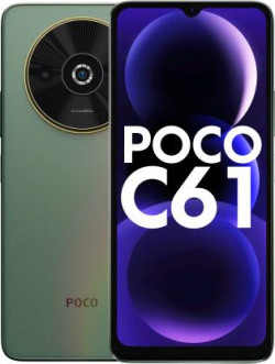 POCO C61 (Ethereal Blue, 64 GB)  (4 GB RAM)
