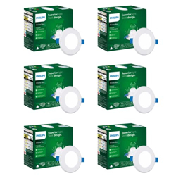 PHILIPS Prime Neo 3-watt Concealed JB LED downlighter for Ceiling | Pink, Pack of 6 | Cut Out : 2 inch