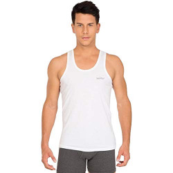 White Rose Men Vest (1 Pack, 75 Cms) White