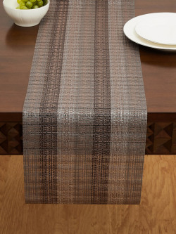 Home Centre Brown Striped Table Runners