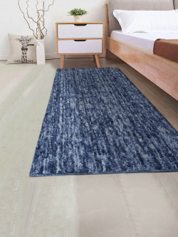 DREAM WEAVERZ Blue Bed Side Runner
