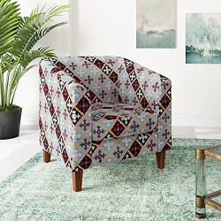 Stone & Beam -Bozeman Fabric Accent/Lounge Chair (Multicolour)