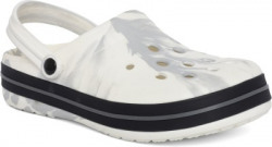 REFOAM Men Off White, Silver Clogs