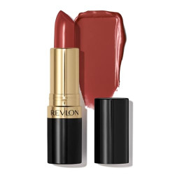 Revlon Lipstick, Super Lustrous Lipstick, Creamy Formula For Soft, Fuller-Looking Lips, Moisturized Feel, 535 Rum Raisin, 0.15 oz