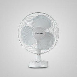 BAJAJ Esteem 400 mm 3 Blade Table Fan(White, Pack of 1)