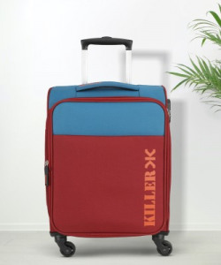 KILLER PLUG Expandable  Cabin Suitcase 4 Wheels - 22 inch