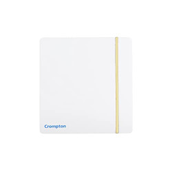 Crompton Mountair New 150 mm Kitchen/Bathroom/Office Exhaust (Ventilation) Fan | Low Noise | High Speed 1800 RPM Superior Air Flow | White