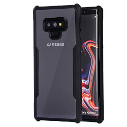 Plus 360 Degree Protection Black Border Back Cover for Samsung Galaxy Note 9 - Black