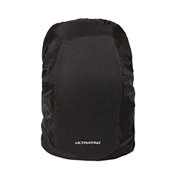 UltraTag Rain and Dust Cover for Backpack (Black, 30 litres)