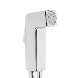 BonKaso HF-1014 WF CP ABS 360 Degree Rotation Health Faucet - Chrome, Polished Finish - Jet Spray for Toilet (Pack of 1) (Faucet ONLY Without Hose Pipe)