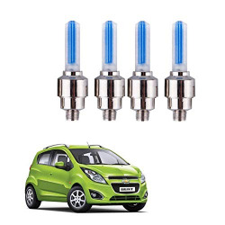 Kandid Car/Bike Tyre LED Light with Motion Sensor For Chevrolet Beat (Blue)
