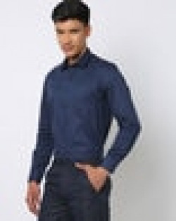 Men Printed Slim Fit Shirt with Patch Pocket