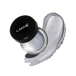 LAKM Absolute Explore Eye Paint Shimmering Cream Silver, 1 Count