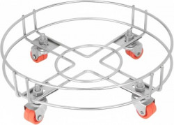 Musky Gas Cylinder Trolley(Silver)