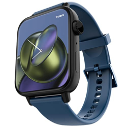 TAGG Verve Connect Ultra 1.78  AMOLED Display Bluetooth Calling Smartwatch | Always on Display | Password Protection| Functional Crown | 120+ Sports Mode | HR; SPO2; Games; Calculator & More | Blue