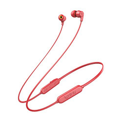(Refurbished) Infinity-JBL Glide 100 Wireless in-Ear Dual EQ Deep Bass IPX5 Sweatproof Headphones with Mic (Passion Red)