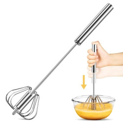 Heart Home Hand Blender | Steel Automatic Hand Blender | Hand Blender for Kitchen | Hand Whiskers for Coffee-Lassi-Cream-Soup-Butter Milk | Mixer Hand Beater | Egg Beater | Silver