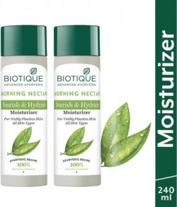 BIOTIQUE Morning Nectar Flawless Skin MoisturizerlPrevents Dark spots & Blemishes(240 ml)