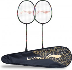 LI-NING XP 2021 Blue Strung Badminton Racquet(Pack of: 3, 95 g)