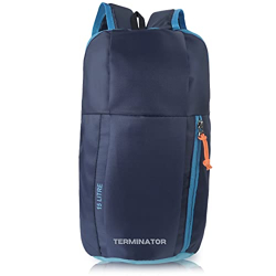 Terminator Small 15 L Unisex Laptop Backpack For School/Office/Travel/Casual and Outdoor Hiking Backpack (Blue)