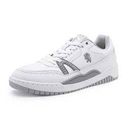 Red Tape Sneaker Casual Shoes for Men's | Soft Cushion Insole, Slip-Resistance, Dynamic Feet Support, Arch Support & Perfect for Casual Wear White/Grey