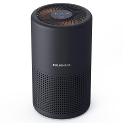 FULMINARE Air Purifiers for Home, H13 True HEPA Air Filter, Portable Air Purifier with Nightlight Speed Control, Small Air Purifier for Home Living Room,24dB Filtration System