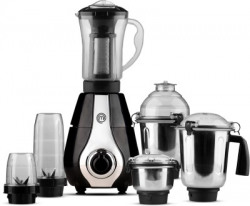 MasterChef KITCHEN PRIMO MJ 07 1000 W Juicer Mixer Grinder (6 Jars, Black)