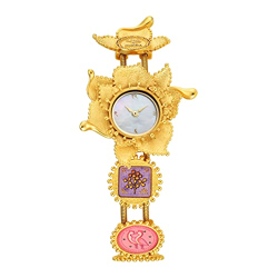 Titan Analog White Dial Women's Watch-95164YM01