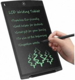 ouzej 8.5" Inch LCD E-Writing Tablet Ultra Thin Erasable Paperless Memo Writing Tablet Ruff Pad E-Writer Digital Drawing Board with Pen(Black)