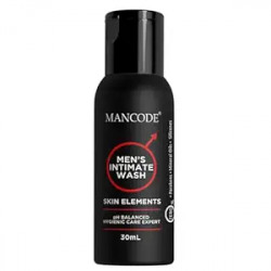 Mancode Intimate Wash for Men | Tea Tree Essential Oil | Ayurvedic | Mens Intimate Wash | Men Genital Wash | Mens Ball wash | Men's Intimate wash 30ml