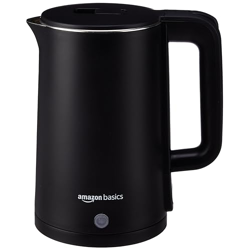 amazon basics 1.5 Liter Cool Touch Electric Kettle| 1350 Watt|Stainles